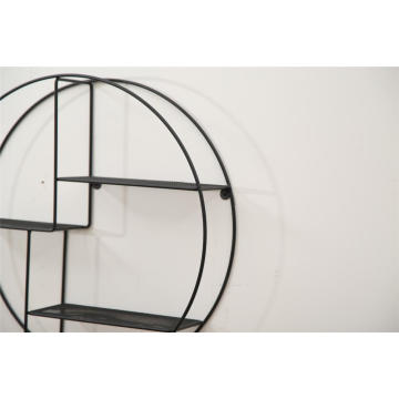 hanging circular wall mounted storage rack
